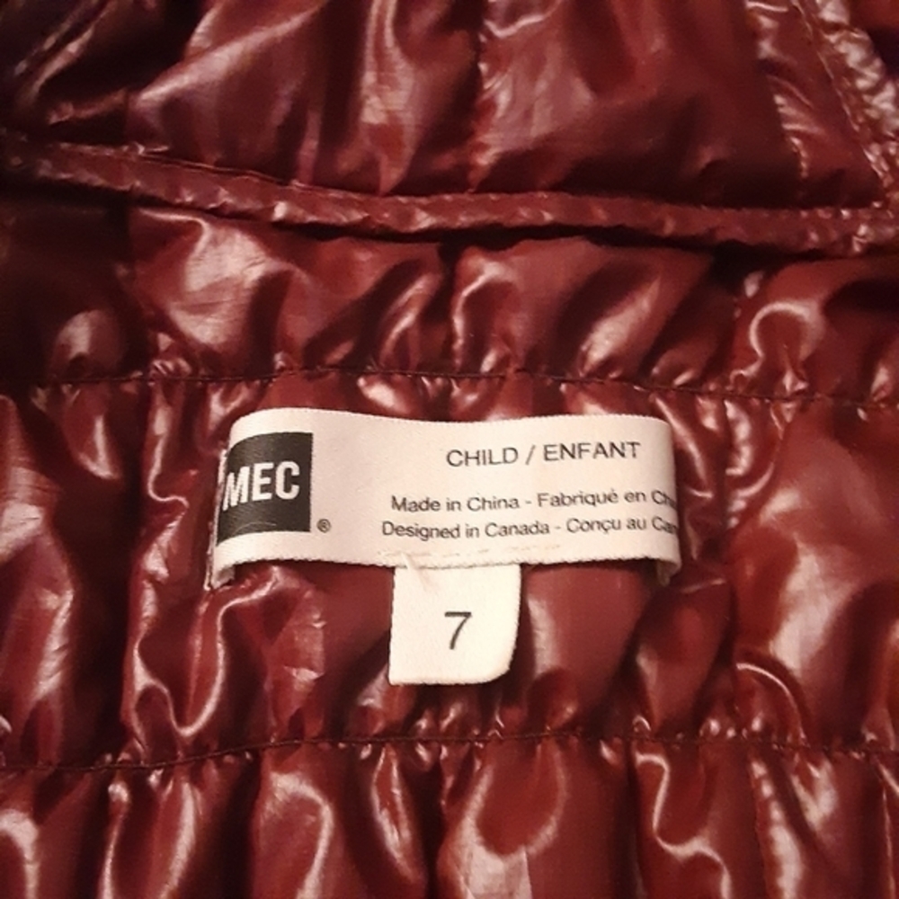 MEC Uplink hybrid jacket,kids girls size 7 - Picture 5 of 12